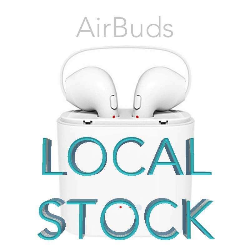 AirBuds Wireless Earbuds | Noise Cancellation | incl. Charging Dock | Black | LOCAL STOCK | LAST ONE