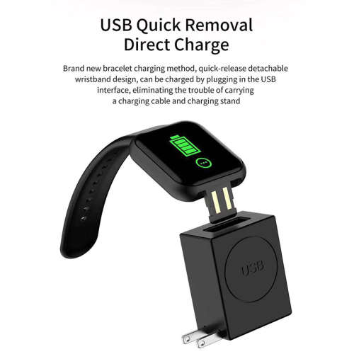 Smart Watch Fitness Tracker For Android | Heart Rate and Blood Pressure Monitor | Shake For Pictures