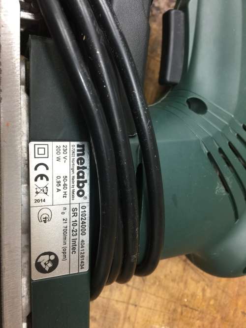 Metabo orbital sander