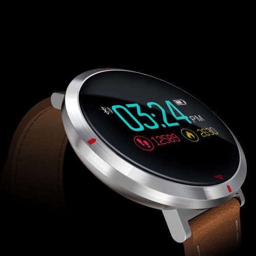 Smart Watch Touch Screen Bluetooth Blood Pressure Heart Rate Monitor Waterproof