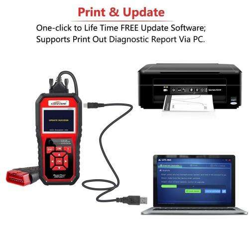 KONWEI CAR DIAGNOSTIC SCANNER KW850
