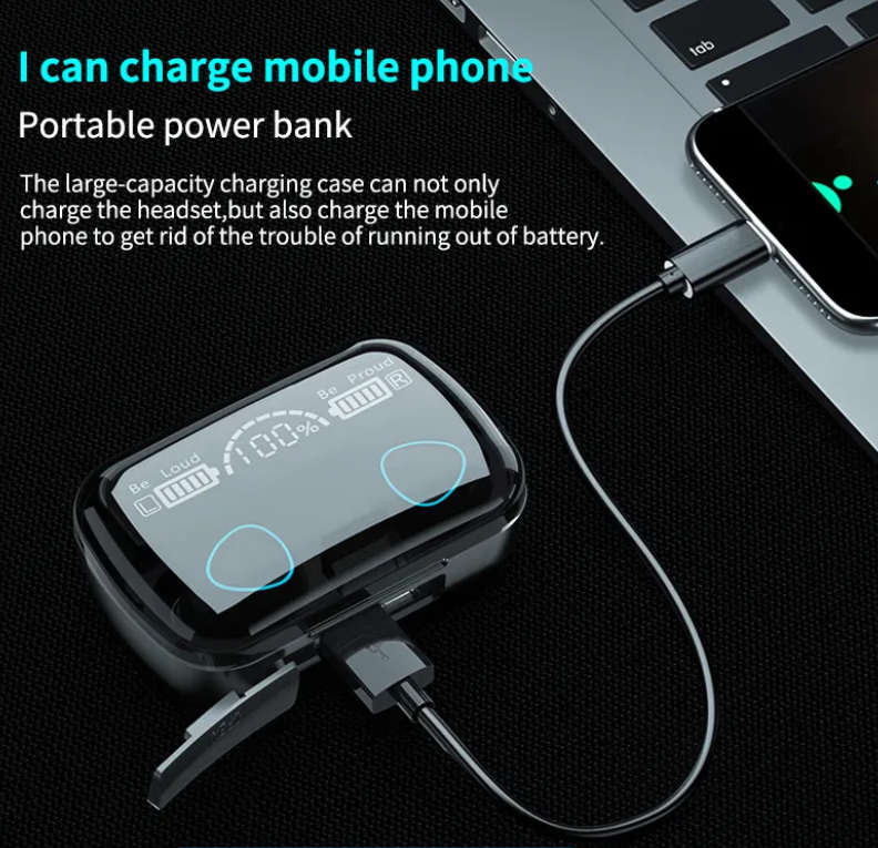 M10 TWS Wireless Earphone Gaming Earbuds