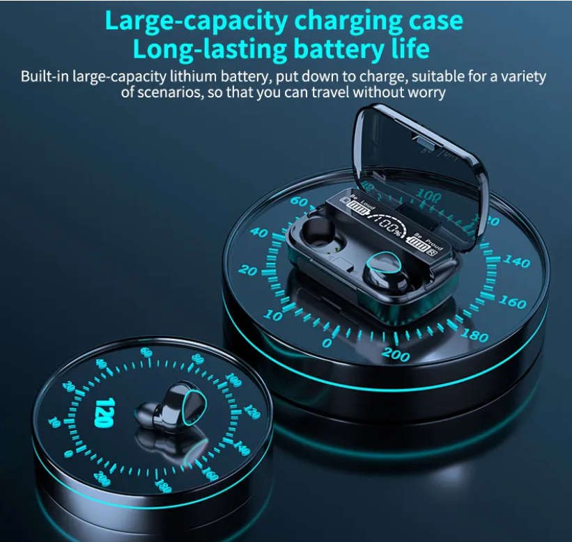 M10 TWS Wireless Earphone Gaming Earbuds