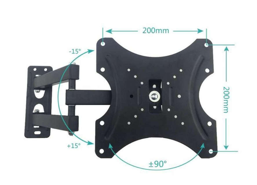 14-42inch Full motion Swivel Mount TV Bracket