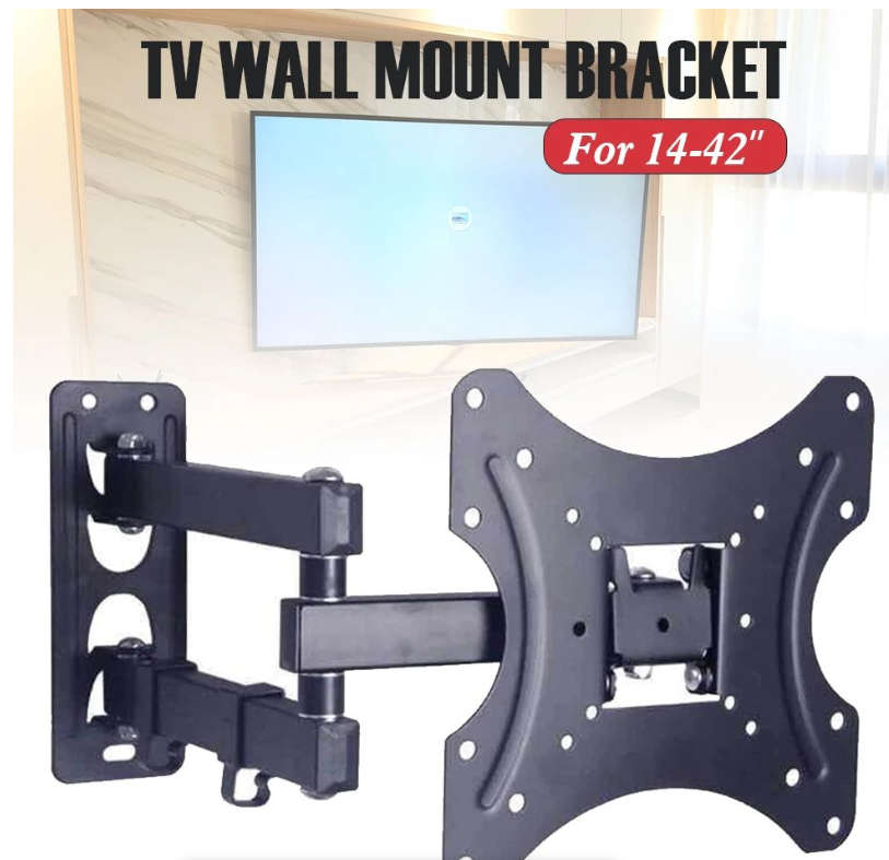 14-42inch Full motion Swivel Mount TV Bracket
