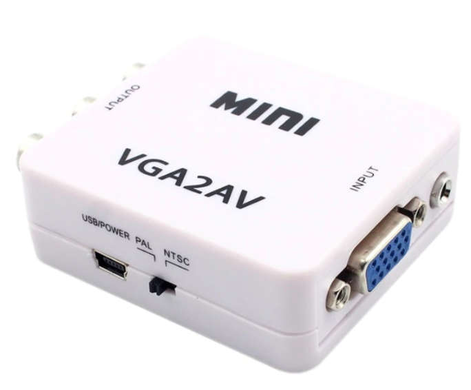 VGA to AV RCA Converter