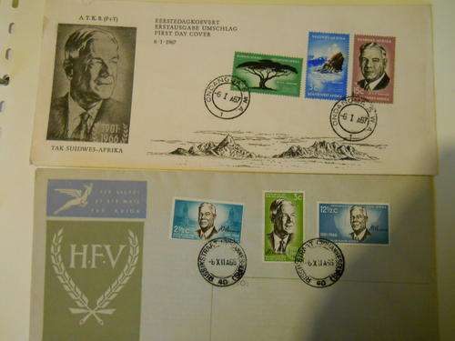 H. VERWOERD FIRST DAY COVERS