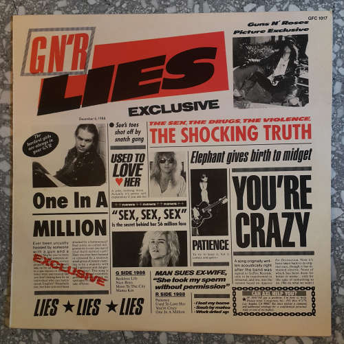 GUNS N` ROSES  - GN`R LIES