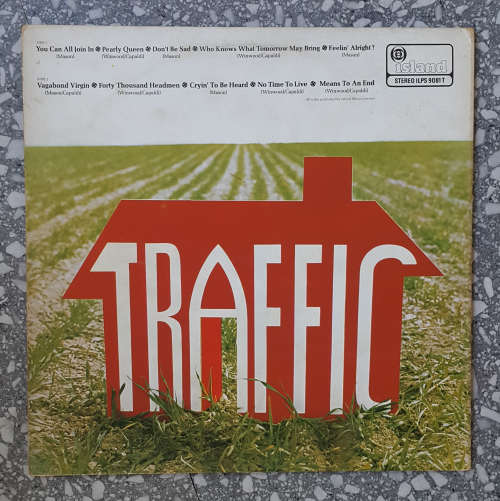TRAFFIC - TRAFFIC (2nd Album)  100% Original pressing RARE UK Pressing - 1968 in STEREO