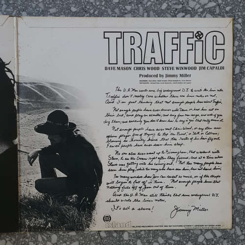 TRAFFIC - TRAFFIC (2nd Album)  100% Original pressing RARE UK Pressing - 1968 in STEREO