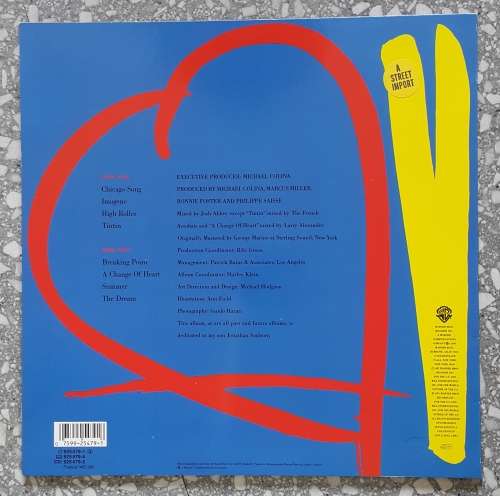 DAVID SANBORN - A CHANGE OF HEART  Vinyl, LP, Album, Stereo Country: Europe Released: 1987