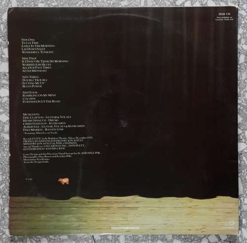 ERIC CLAPTON - JUST ONE NIGHT 2 × Vinyl, LP, Album, Gatefold Country: South Africa Released: 1980