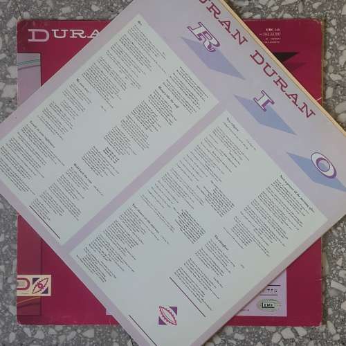 DURAN DURAN RIO Vinyl, LP, Album, Stereo Country: UK Released: May 1982