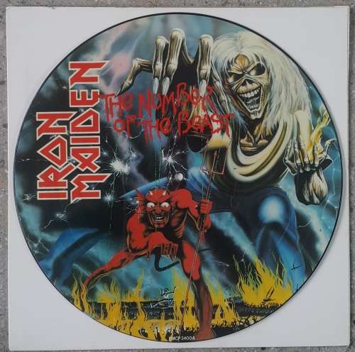 IRON MAIDEN - THE NUMBER OF THE BEAST Vinyl, LP, Album, Picture Disc Country: UK Released: 1982