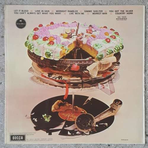 ROLLING STONES -  LET IT BLEED Vinyl, LP, Album, Stereo Country: South Africa Released: 1969