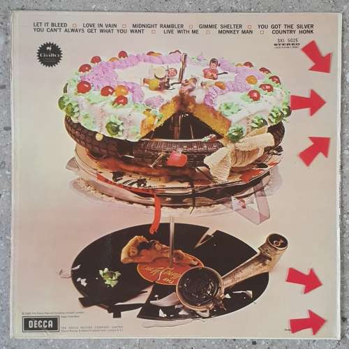 ROLLING STONES -  LET IT BLEED Vinyl, LP, Album, Stereo Country: South Africa Released: 1969