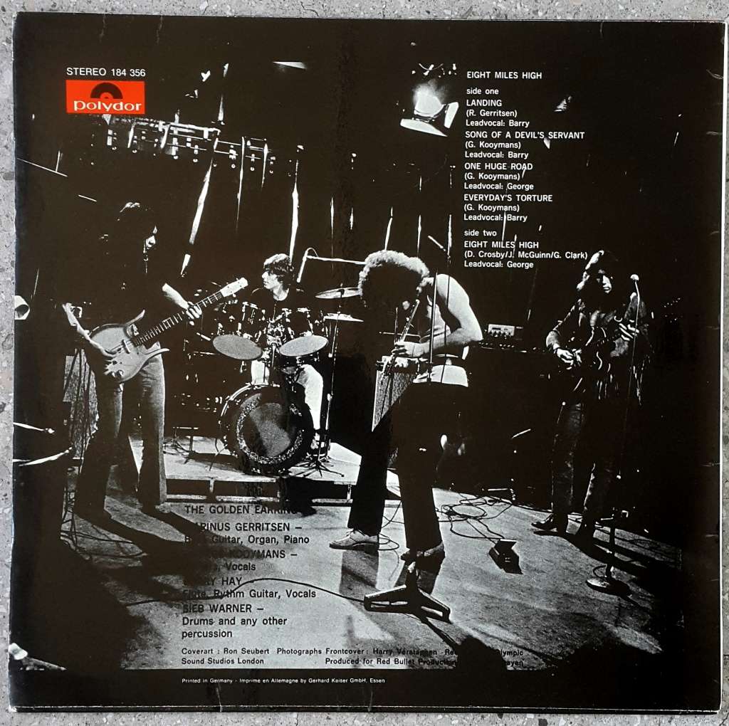 GOLDEN EARRING - EIGHT MILES HIGH Vinyl, LP, Album, Reissue Country: Germany Released: 1974