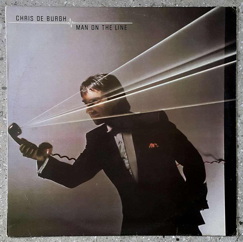 CHRIS DE BURGH - MAN ON THE LINE  Vinyl, LP, Album Country: South Africa Released: 1984