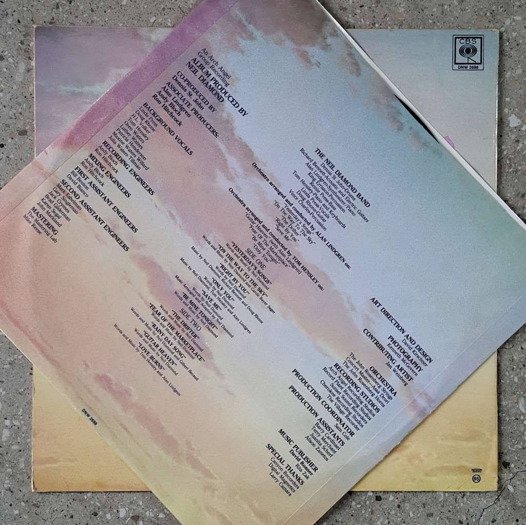 NEIL DIAMOND - ON THE WAY TO THE SKY Vinyl, LP, Album Country: South Africa Released: 1981