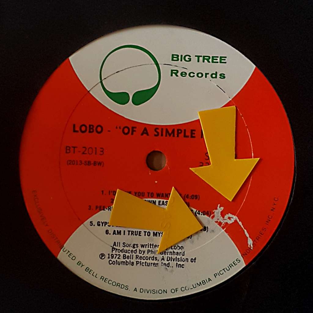 LOBO - `OF A SIMPLE MAN` Vinyl, LP, Album, Bestway Pressing Country: US Released: 1972