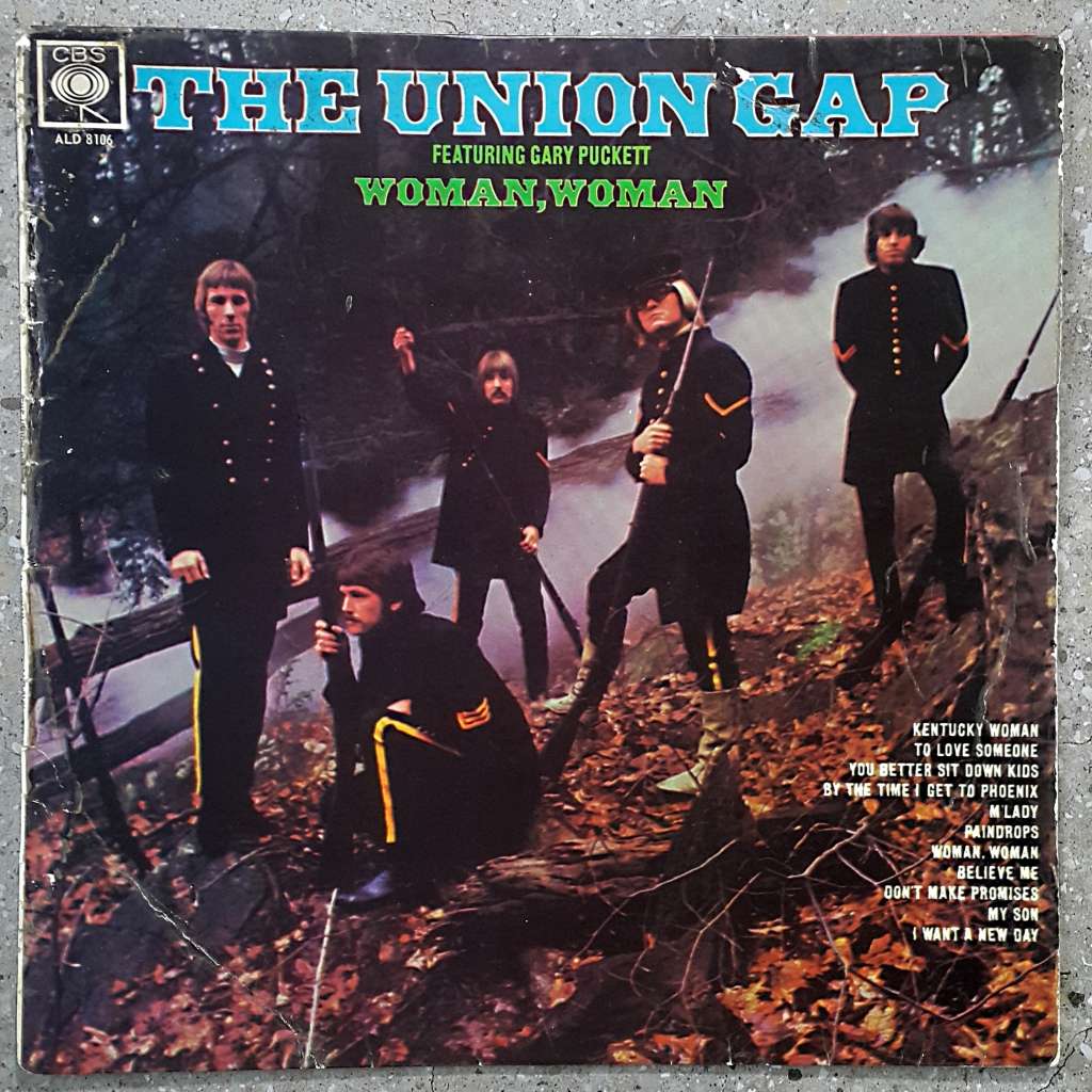 THE UNION GAP (feat. Gary Puckett) - WOMAN, WOMAN Vinyl, LP, Album, Stereo Country: SA 1968