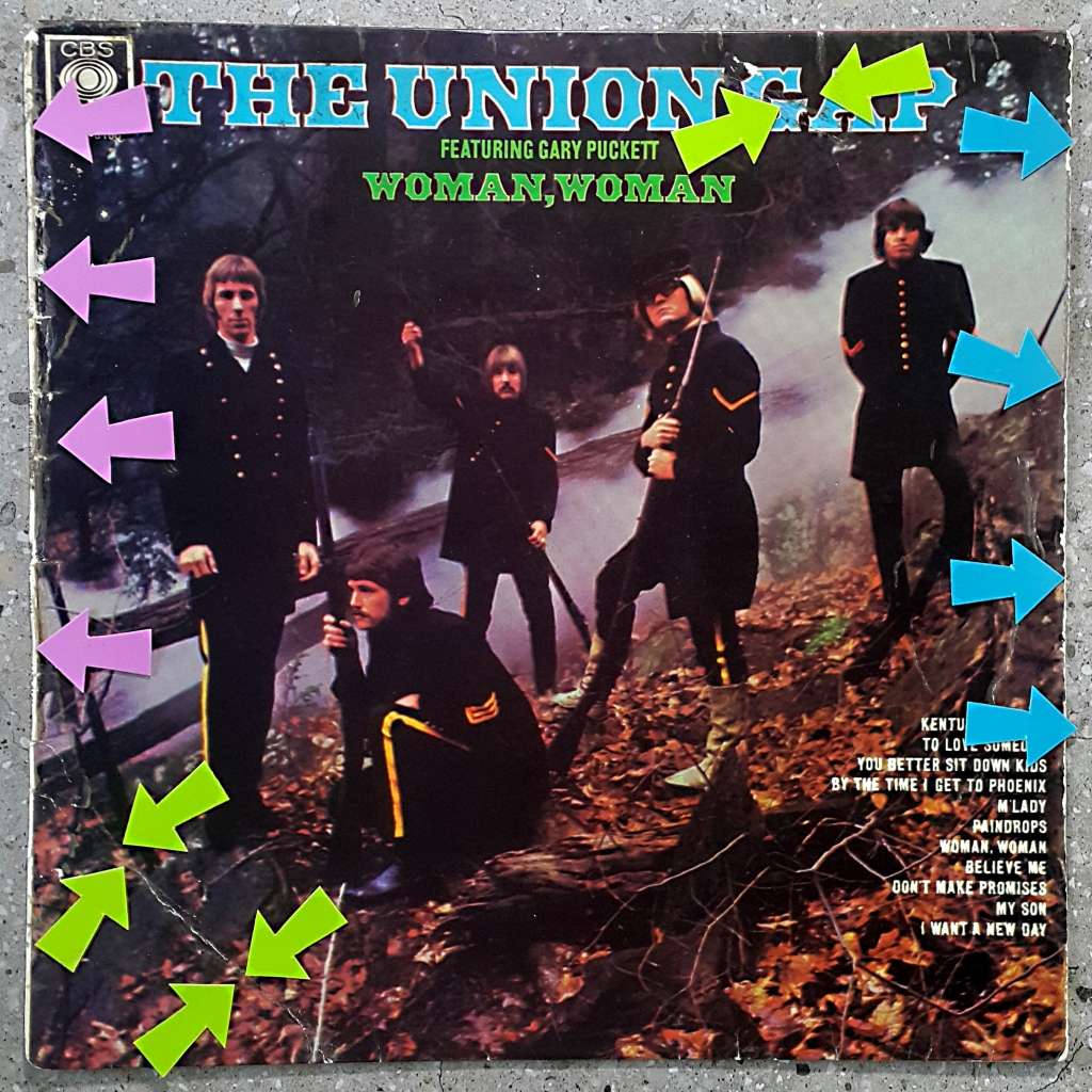 THE UNION GAP (feat. Gary Puckett) - WOMAN, WOMAN Vinyl, LP, Album, Stereo Country: SA 1968