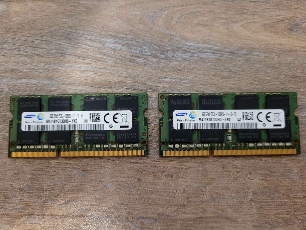 Samsung 8GB DDR3 RAM PC3L 12800S 11-13-F3