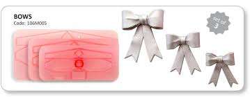 ***NEW*** 3pc Bow Fondant / Gumpaste Plunger