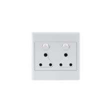 SABS Approved DOUBLE wall socket