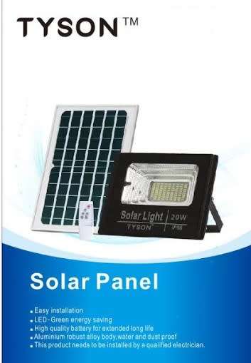 Led Solar Flood Light 20w