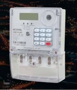Paymeter Single Phase Electricity SUB Meter HEXING