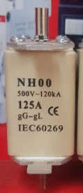 NH00 125A FUSE 500V-120kA gG-gL iec60269