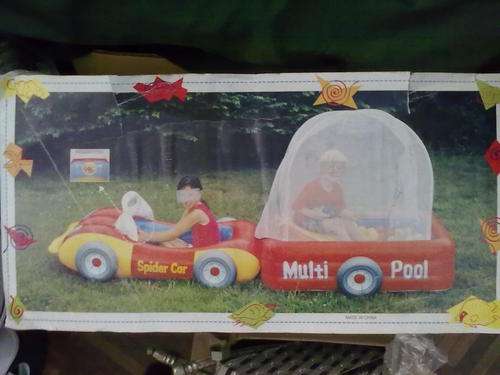 Car pool play set incl Balls and Tent