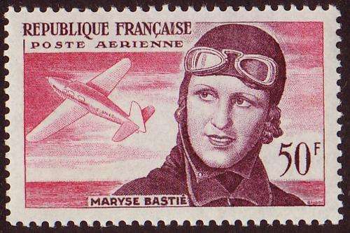 France 1955 hi value airmail mint