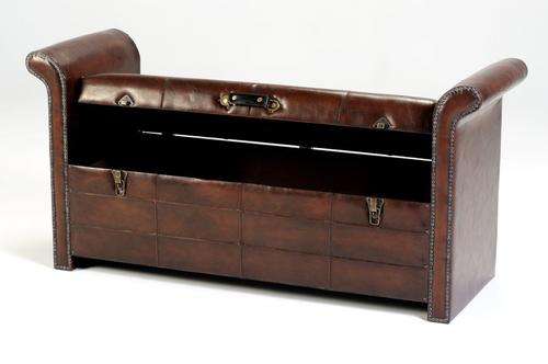 Vintage Storage Bench - shopsoiled