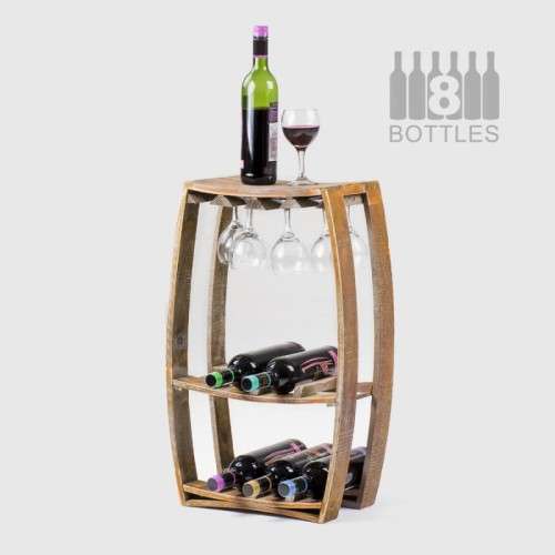 Wine Rack - 8 Bottle