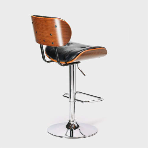 Faux Leather Bar Chair