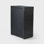 Chest of Drawers - Brown Leatherette