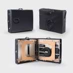 Three Section Massage Table - Black