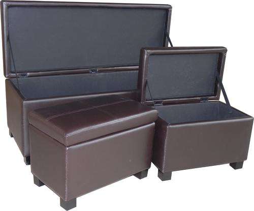 Cielo Luxury Ottoman Storage Set