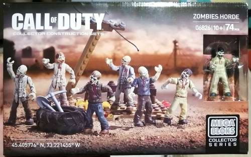 Call of duty - Zombies Horde megabloks