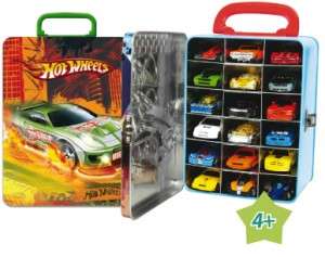 Hot wheels Vehicle case gift set three free hot wheel cars included