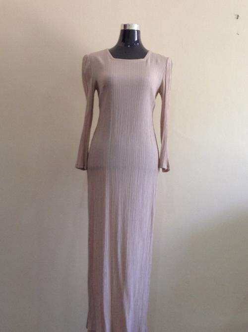 SIMPLE CREAM VINTAGE DRESS