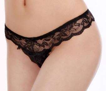 High Quality, Imported, Sexy Lace Thong (Size: Small)