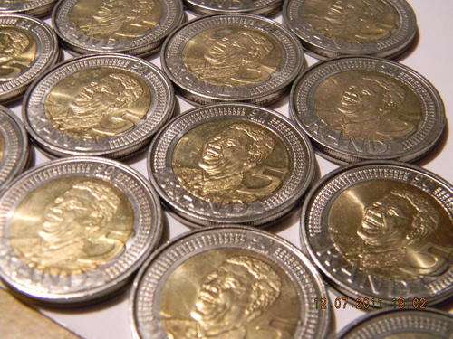 **GRAB THE LOT OF 11**-**2008 90th BIRTHDAY MANDELA COINS-1BID-1COIN-BEST COINS TO HIGHEST BIDDERS**
