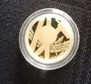 2003 PROTEA 1/10 GOLD CRICKET COIN