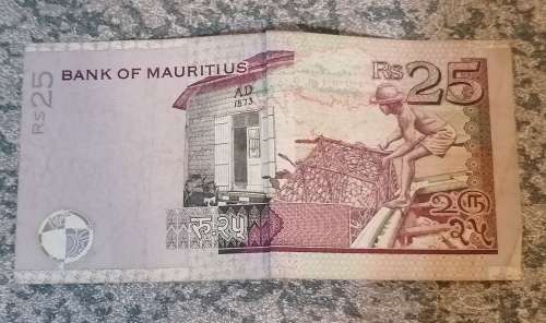 Bank of Mauritius Rs25