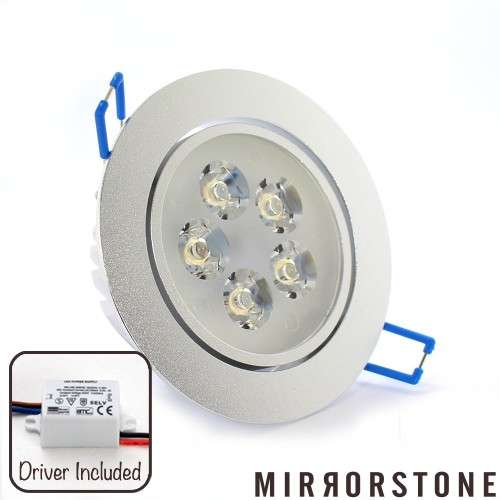 5W LED Tilt Downlight Cool White