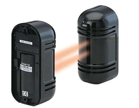 (R199.00 FOR A PAIR) Dual-Beam Active Photoelectric Intruder Detector "Beam"