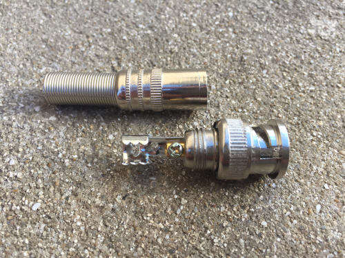 BNC Connector Male / Female - CCTV